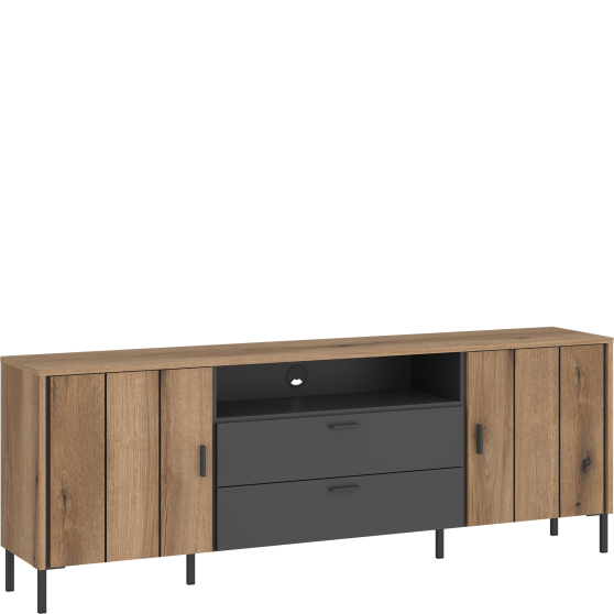 Szafka RTV 2D2S SHIF102 SHIRLEY DĄB Podstawowe