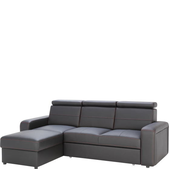 Narożnik z funkcją spania i pojemnikiem Lewy BASIC Podstawowe