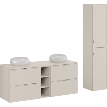 Zestaw mebli do łazienki 140 cm SET-BC HC2D BELLA CASHMERE Podstawowe