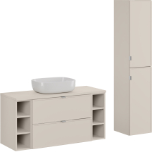 Zestaw mebli do łazienki 120 cm SET-BC HC2D BELLA CASHMERE Podstawowe