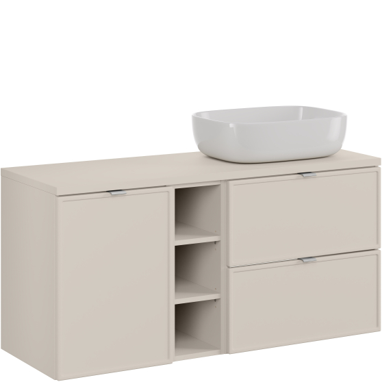 Szafka łazienkowa wisząca z umywalką 120 cm BELLA CASHMERE Podstawowe