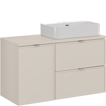 Szafka łazienkowa wisząca z umywalką 100 cm BELLA CASHMERE Podstawowe