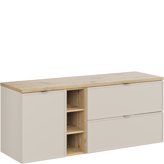 Zestaw szafek łazienkowych z blatem 140 cm BELLA CASHMERE Podstawowe