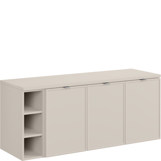 Zestaw szafek łazienkowych z blatem 140 cm BELLA CASHMERE Podstawowe