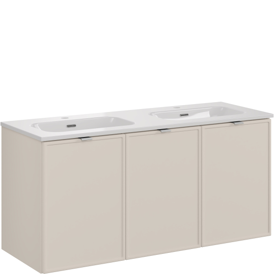 Szafka łazienkowa wisząca z umywalką 120 cm BELLA CASHMERE Podstawowe