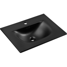 Umywalka ceramiczna SKY 1 60 BLACK MATT Podstawowe