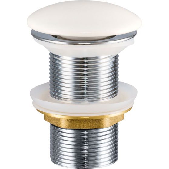 Korek do umywalki Biały T201-3 CLICK-CLACK Podstawowe