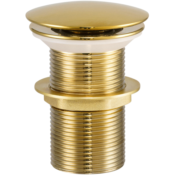 Korek do umywalki Złoty T201G-3 CLICK-CLACK Podstawowe