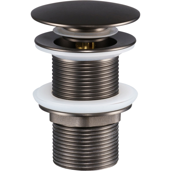 Korek do umywalki Szary T201GG-3 CLICK-CLACK Podstawowe