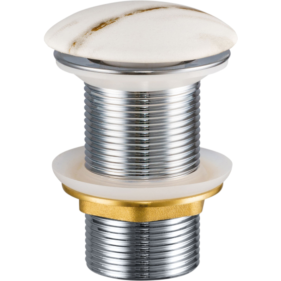 Korek do umywalki Biały T201M-W3-3 CLICK-CLACK Podstawowe