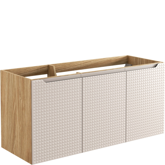 Szafka łazienkowa wisząca pod umywalkę 120 cm 82-120-3D LUXOR BEIGE Podstawowe