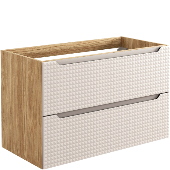 Szafka łazienkowa wisząca pod umywalkę 90 cm 82-90-2S LUXOR BEIGE Podstawowe