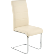 Krzesło metalowe K-85 Ciemny Krem Podstawowe