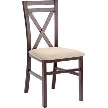 Krzesło drewniane DARIUSZ Ciemny Orzech / Lars 07 Podstawowe