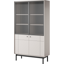 Witryna z ryflowanym szkłem WT104 JAPANDI Podstawowe (2)