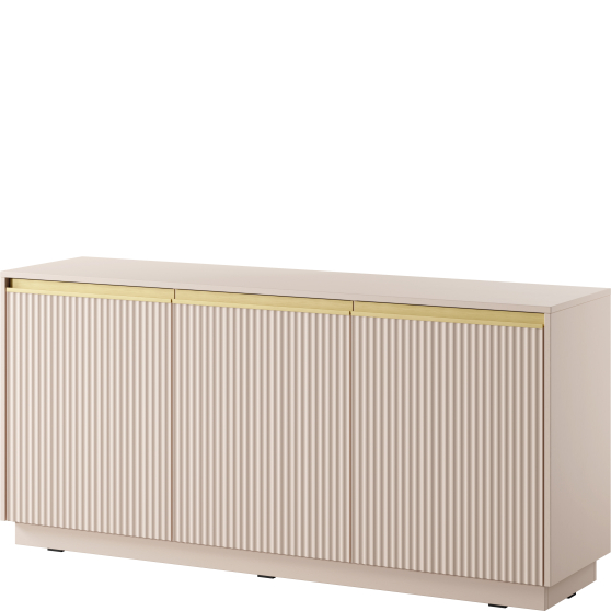 Komoda z frezowanym frontem K-154 ROYAL Podstawowe (1)