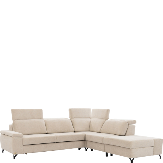 Narożnik rozkładany i z funkcją relaksu elektryczną DIVERSO III Prawy Podstawowe