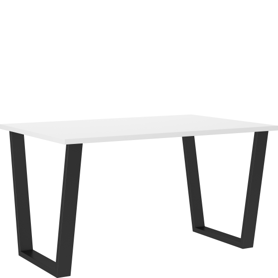 Stół 138x67 CEZAR Biały Podstawowe