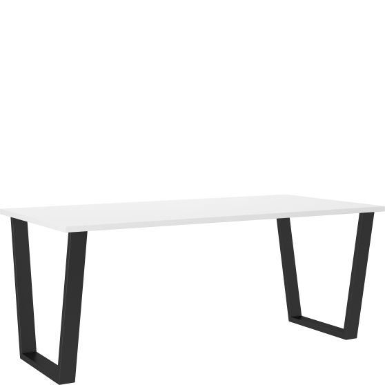 Stół 185x67 CEZAR Biały Podstawowe
