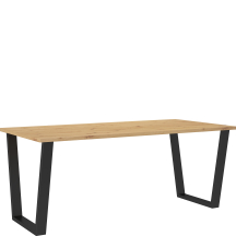 Stół 185x90 CEZAR Dąb Artisan Podstawowe