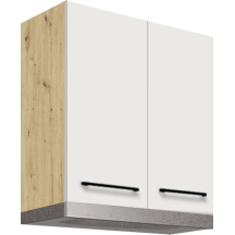 Szafka górna wisząca okapowa 2 drzwi 60 cm IW-37G INFINITY WHITE Podstawowe