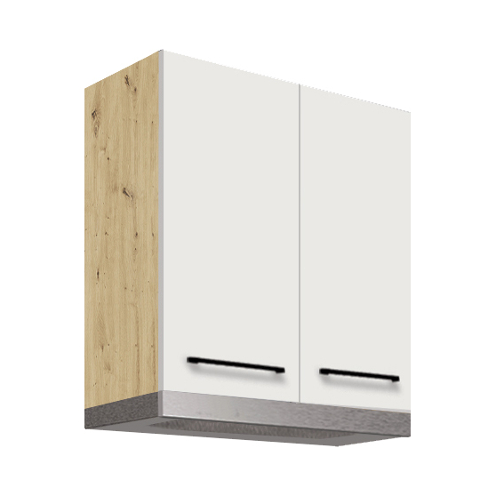 Szafka górna wisząca okapowa 2 drzwi 60 cm IW-37G INFINITY WHITE Podstawowe