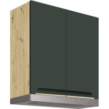 Szafka górna wisząca okapowa 2 drzwi 60 cm GLA-37G GLAMOUR GREEN Podstawowe