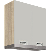 Szafka górna wisząca okapowa 2 drzwi 60 cm FL-37G FAVORIT LATTE Podstawowe