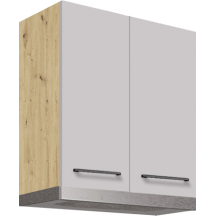 Szafka górna wisząca okapowa 2 drzwi 60 cm IL-37G INFINITY LATTE Podstawowe