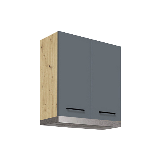 Szafka górna wisząca okapowa 2 drzwi 60 cm IG-37G INFINITY GRAY Podstawowe