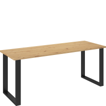 Stół 185x67 IMPERIAL Dąb Artisan Podstawowe