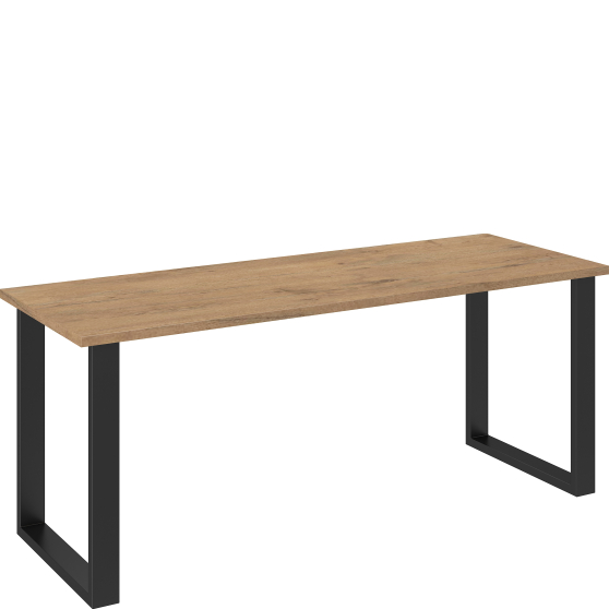 Stół 185x67 IMPERIAL Dąb Lancelot Podstawowe