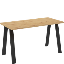 Stół 138x67 KLEO Dąb Artisan Podstawowe