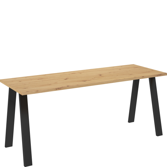 Stół 185x67 KLEO Dąb Artisan Podstawowe