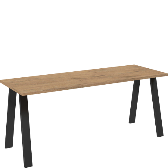 Stół 185x67 KLEO Dąb Lancelot Podstawowe