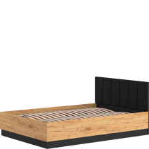 Łóżko 140 x 200 ze stelażem i pojemnikiem URSO 1301 URSO Podstawowe