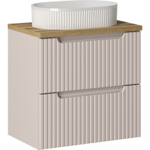 Szafka łazienkowa wisząca z umywalką 60 cm NOVA CASHMERE Podstawowe