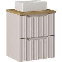 Szafka łazienkowa wisząca z umywalką 50 cm NOVA CASHMERE Podstawowe