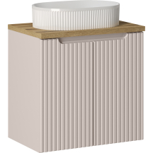 Szafka łazienkowa wisząca z umywalką 60 cm NOVA CASHMERE Podstawowe