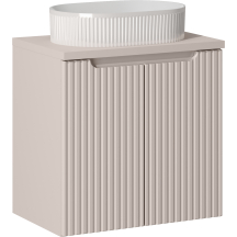 Szafka łazienkowa wisząca z umywalką 60 cm NOVA CASHMERE Podstawowe