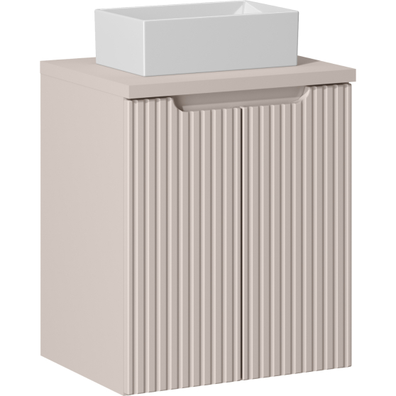 Szafka łazienkowa wisząca z umywalką 50 cm NOVA CASHMERE Podstawowe