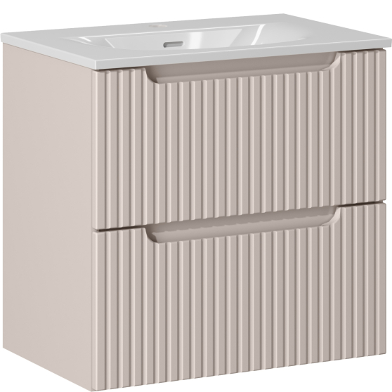 Szafka łazienkowa wisząca z umywalką 60 cm NOVA CASHMERE Podstawowe