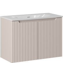 Szafka łazienkowa wisząca z umywalką 80 cm NOVA CASHMERE Podstawowe