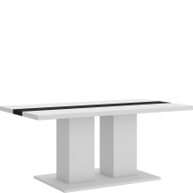 Ława BOSTON Biały / Czarny Podstawowe