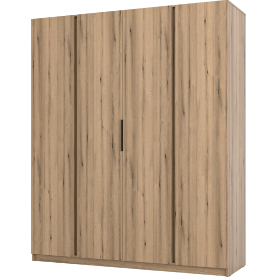 Szafa czterodrzwiowa Dąb Evoke KAJA Podstawowe