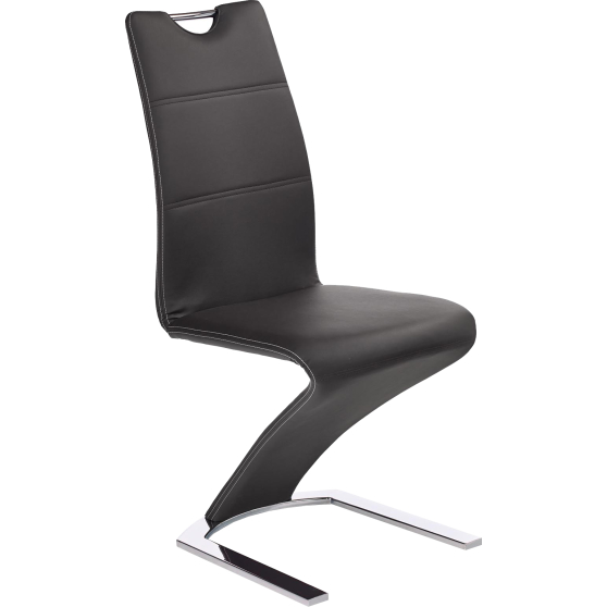 Krzesło metalowe K-188 Czarny Podstawowe