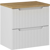 Zestaw szafek łazienkowych z blatem 60 cm NOVA WHITE Podstawowe