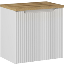 Zestaw szafek łazienkowych z blatem 60 cm NOVA WHITE Podstawowe