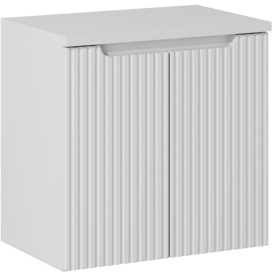 Zestaw szafek łazienkowych z blatem 60 cm NOVA WHITE Podstawowe