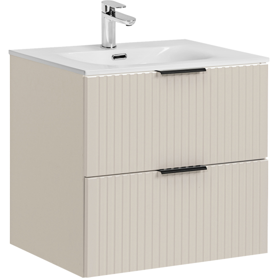 Szafka łazienkowa wisząca z umywalką 60 cm ADEL CASHMERE Podstawowe